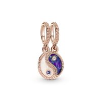 Charm Pandora Donna Pandora Moments in Lega metallica Cristallo 780098C01 - 780098C01